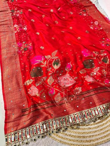 Vinayak dola silk sarees wholesale market in india